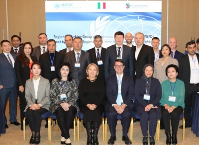 UNODC-supported forensics and law enforcement platform develops regional NPS response and strengthens drug analysis and investigations in West and Central Asia
