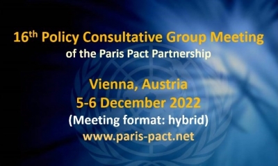 On the participation of CARICC in the 16th Policy Consultative Group meeting of the Paris Pact Partnership