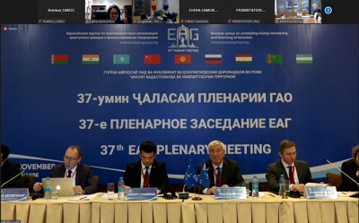 CARICC participated in the 37th EAG Plenary meeting
