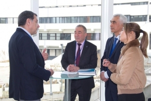 On holding a meeting of the CARICC delegation with the representative of the UNODC in Vienna, Mr. Tofig Murshudlu