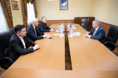 On Meeting with US INL Programme Advisor in Dushanbe