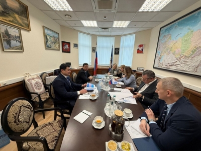 Meeting at the Ministry of Internal Affairs of the Russian Federation