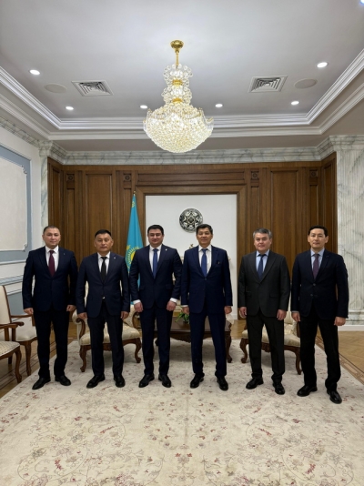 Meeting at the Committee for National Security of the Republic of Kazakhstan