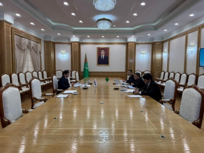 Meeting at the General Prosecutor&#039;s Office of Turkmenistan