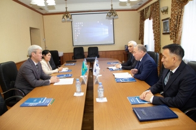 Meeting with Rector of the Law Enforcement Academy under the Prosecutor General&#039;s Office of the Republic of Kazakhstan