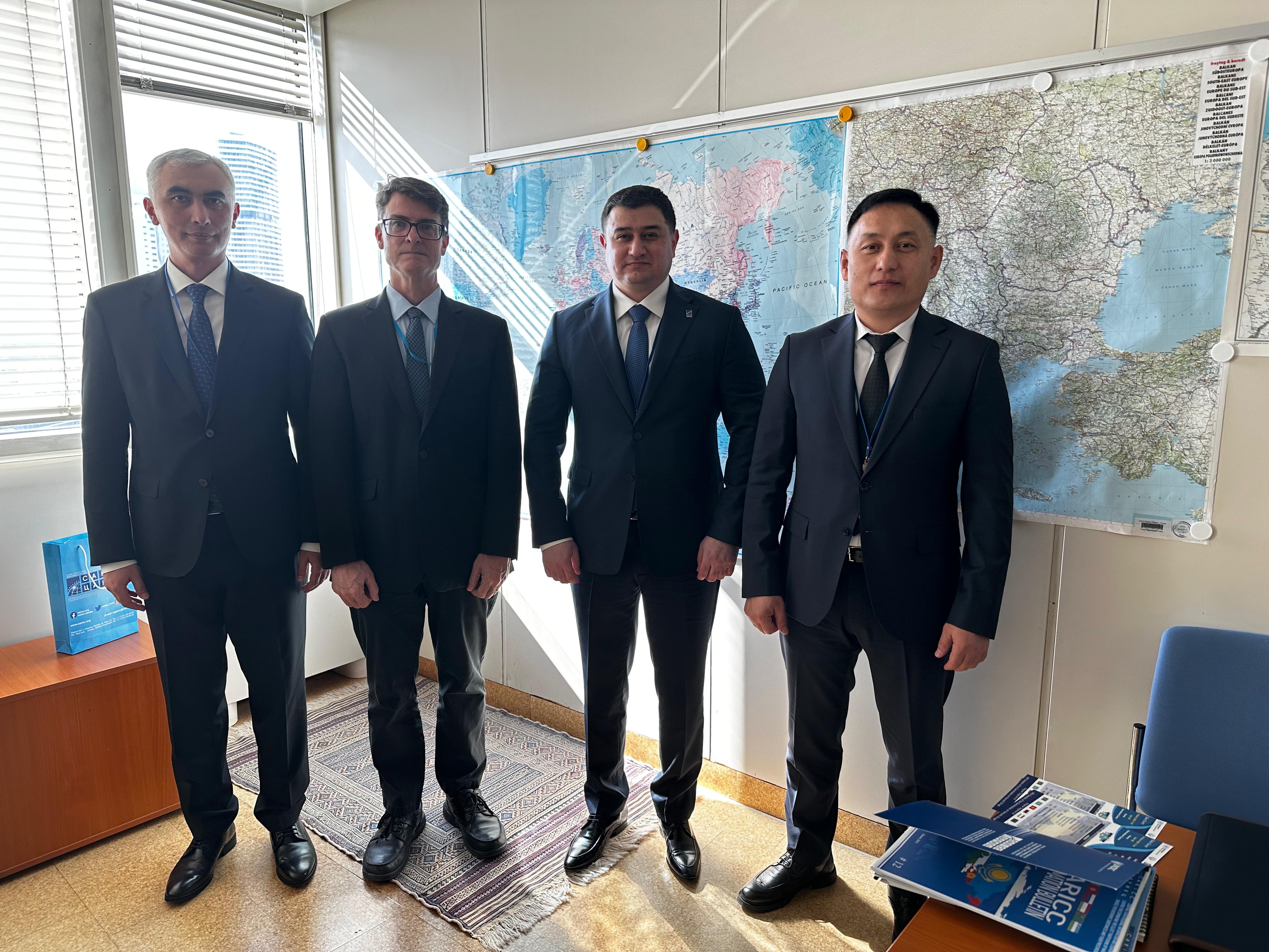 О встрече в штаб-квартире УНП ООН