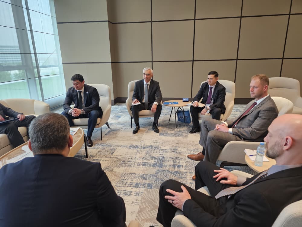 О встрече делегаций ЦАРИКЦ и США на полях международного форума в Самарканде