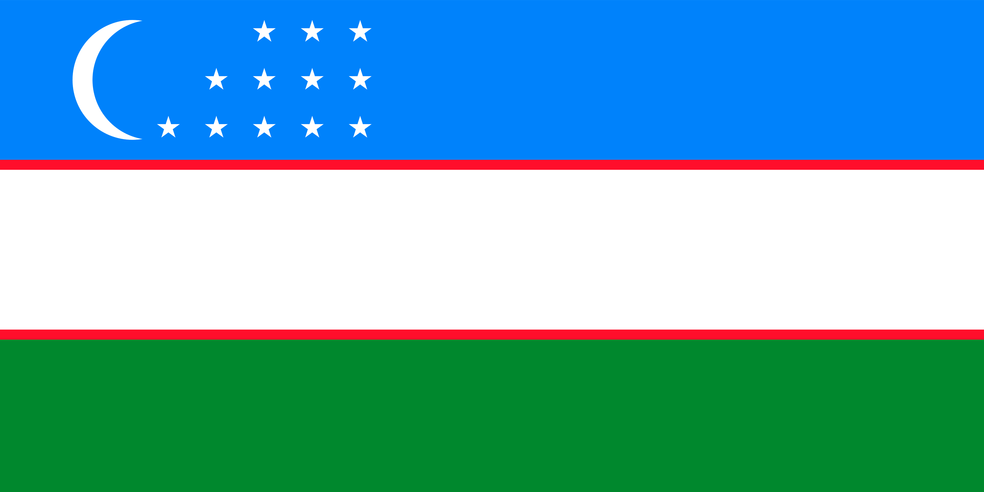 Флаг Республика Узбекистан